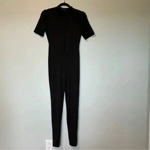 Fashion Nova  black jumpsuit